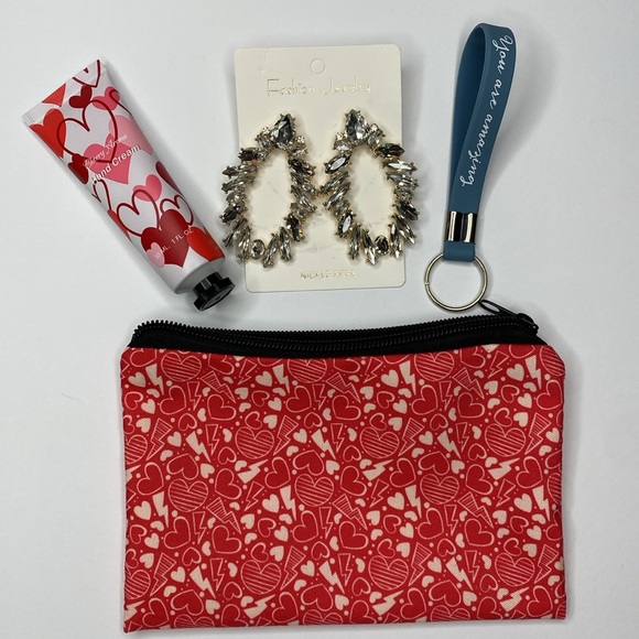 LAST ACT! Fashion Geometric Alloy Diamond-Encrusted  Earrings & More Bundle - Picture 3 of 11